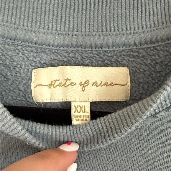 Blue Texas Crewneck Sweater - Picture 2 of 5